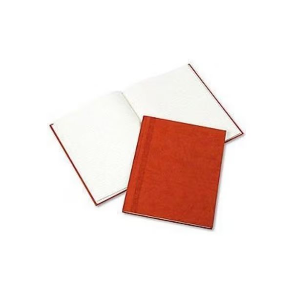 Hardbound Da Vinci Notebook, College Rule, 9-1/4x7-1/4, 75 Sheets, Saddle-Color, Dominion Blueline, Mfr#: A8005